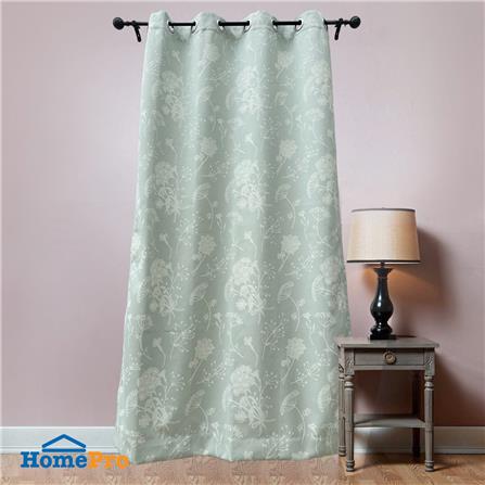 ผ้าม่าน EYELET HOME LIVING STYLE BLOOM UV 135X220 ซม. สีเขียว_3