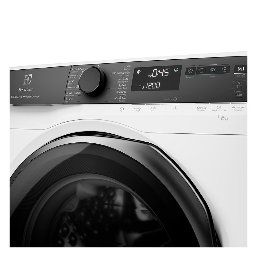 เครื่องซักผ้าฝาหน้าพร้อมขาตั้ง ELECTROLUX EWF1343R7WC 13 กก. 1400RPM อินเวอร์เตอร์ สีขาว