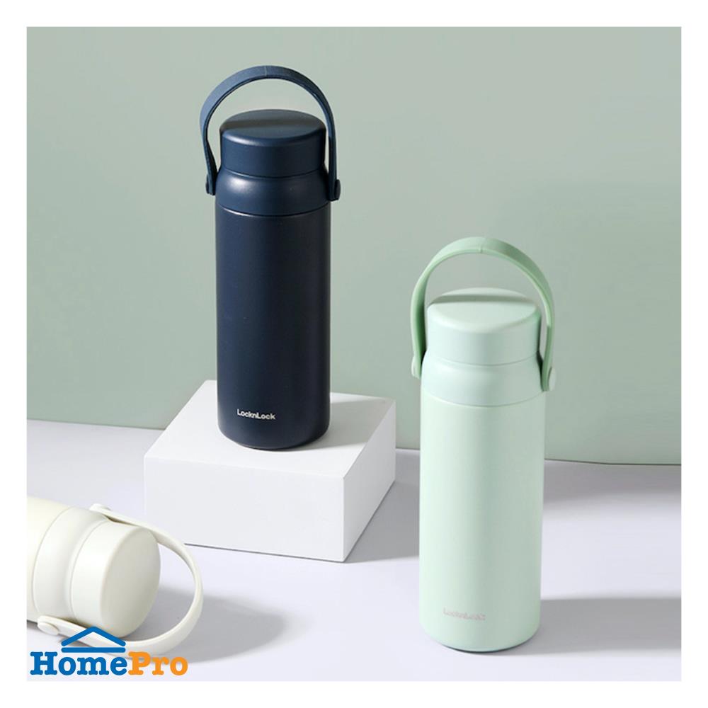 กระติกสุญญากาศ LOCKNLOCK TUMBLER 450 มล. สีครีม