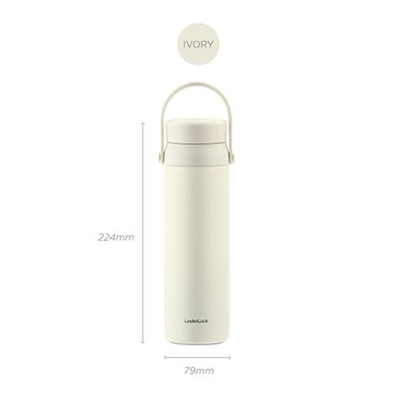 กระติกสุญญากาศ LOCKNLOCK TUMBLER 450 มล. สีครีม_10