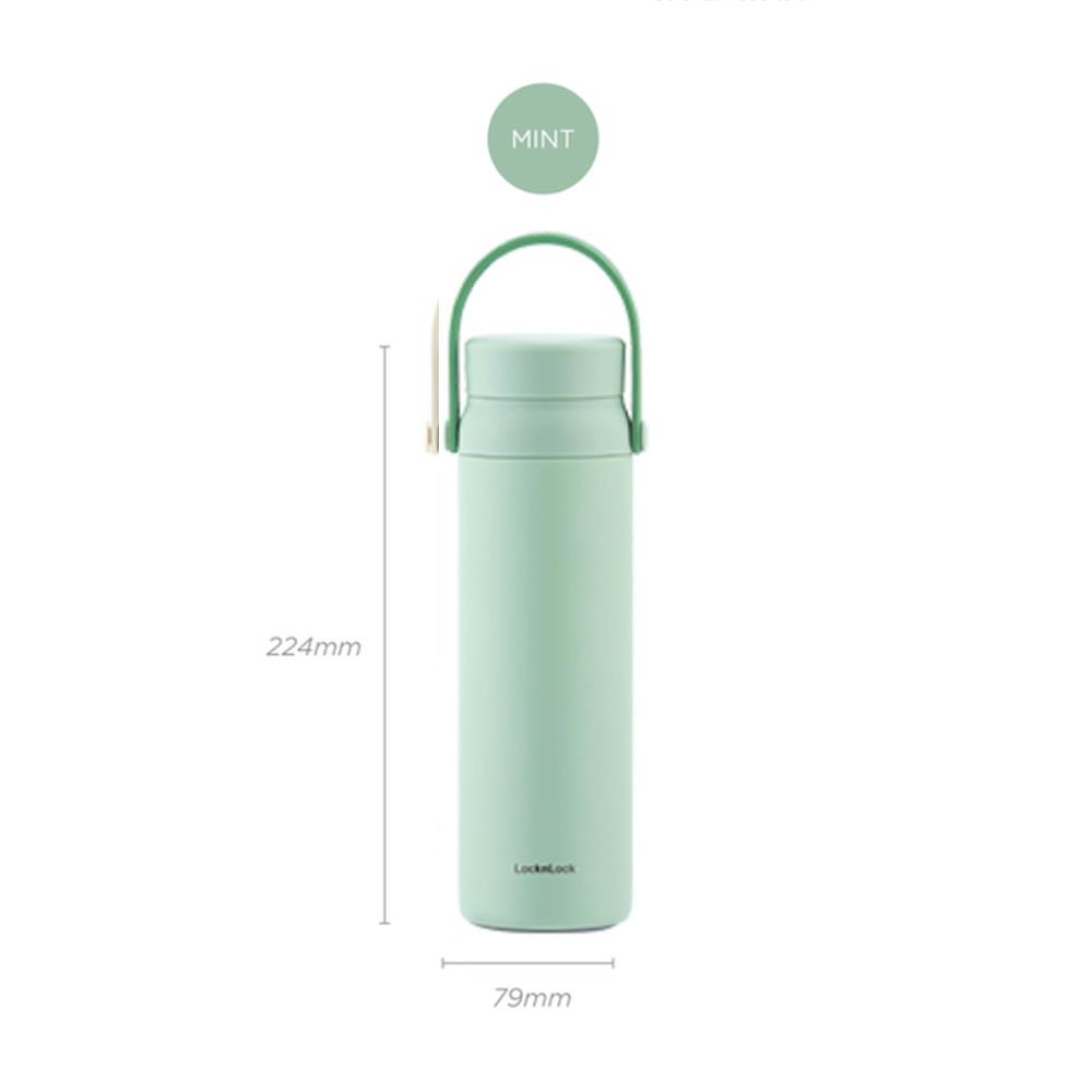 กระติกสุญญากาศ LOCKNLOCK TUMBLER 450 มล. สีมิ้นท์
