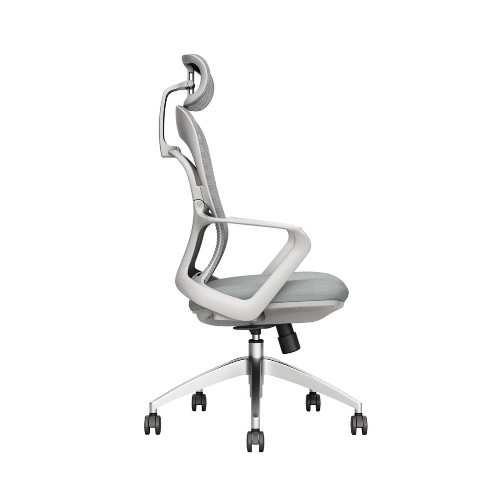 เก้าอี้สำนักงาน BWELL A100HS NET สีขาว