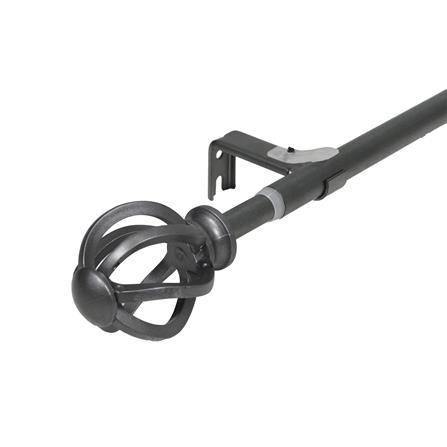 รางเหล็ก ยืดหด HOME LIVING STYLE CORDON 110-210 ซม. สีเทา_1