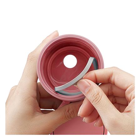 กระติกสุญญากาศ LOCKNLOCK HIDDEN 490 มล. สีแดง_3