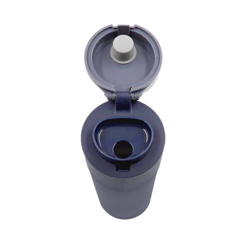 กระติกสุญญากาศ LOCKNLOCK HIDDEN 490 มล. สีน้ำเงิน