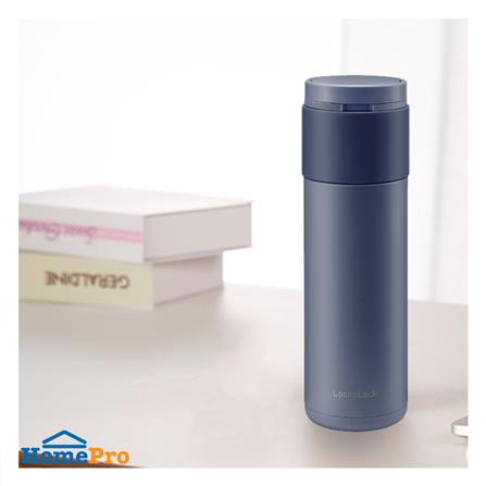 กระติกสุญญากาศ LOCKNLOCK HIDDEN 490 มล. สีน้ำเงิน_5