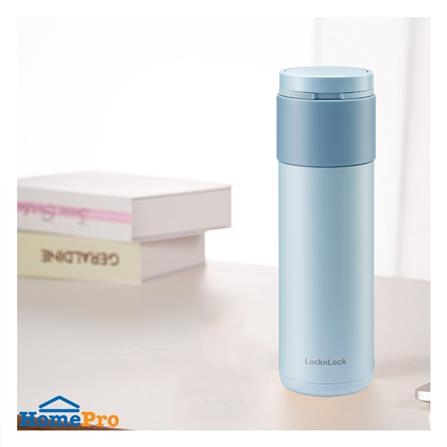 กระติกสุญญากาศ LOCKNLOCK HIDDEN 490 มล. สีฟ้า_6