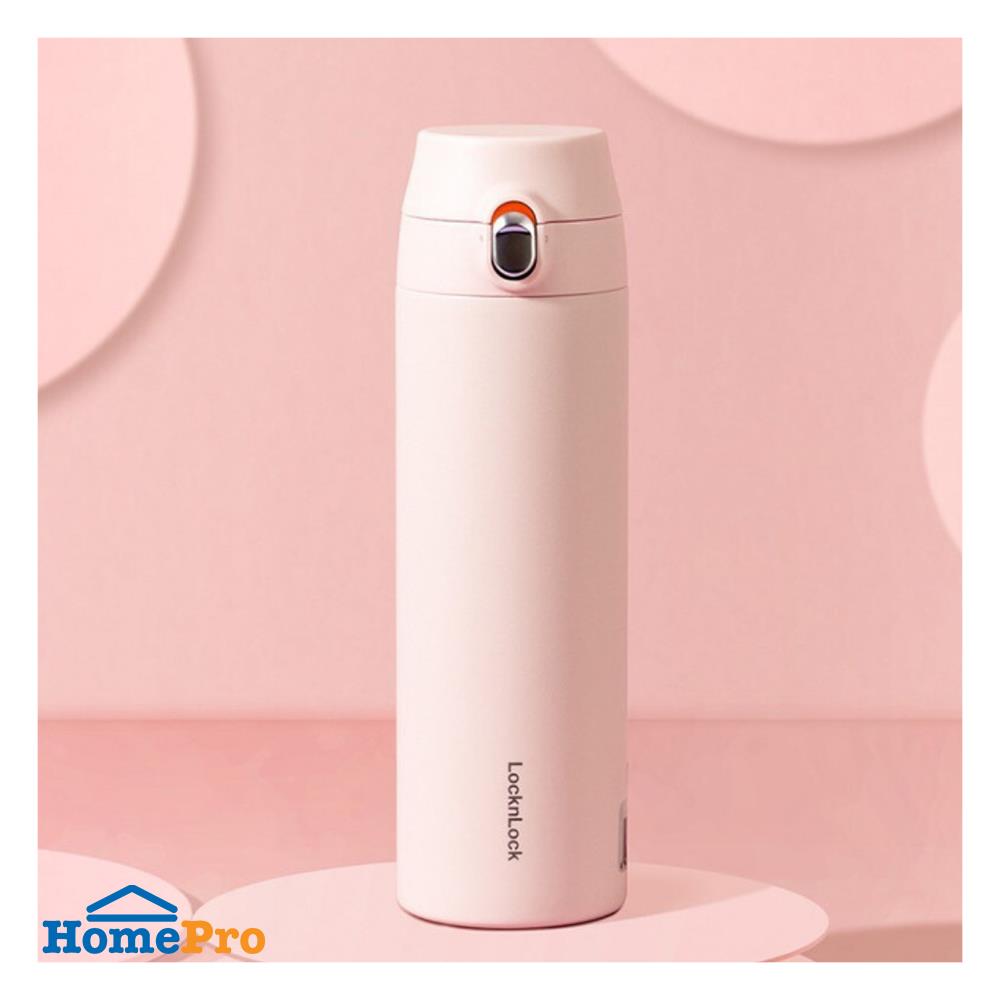 กระติกสุญญากาศ LOCKNLOCK TUMBLER 500 มล. สีชมพู