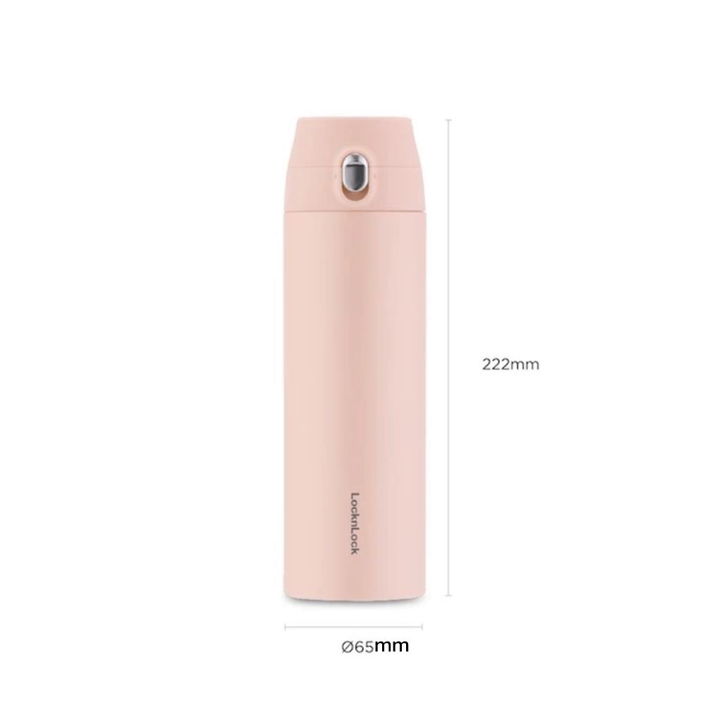 กระติกสุญญากาศ LOCKNLOCK TUMBLER 500 มล. สีชมพู