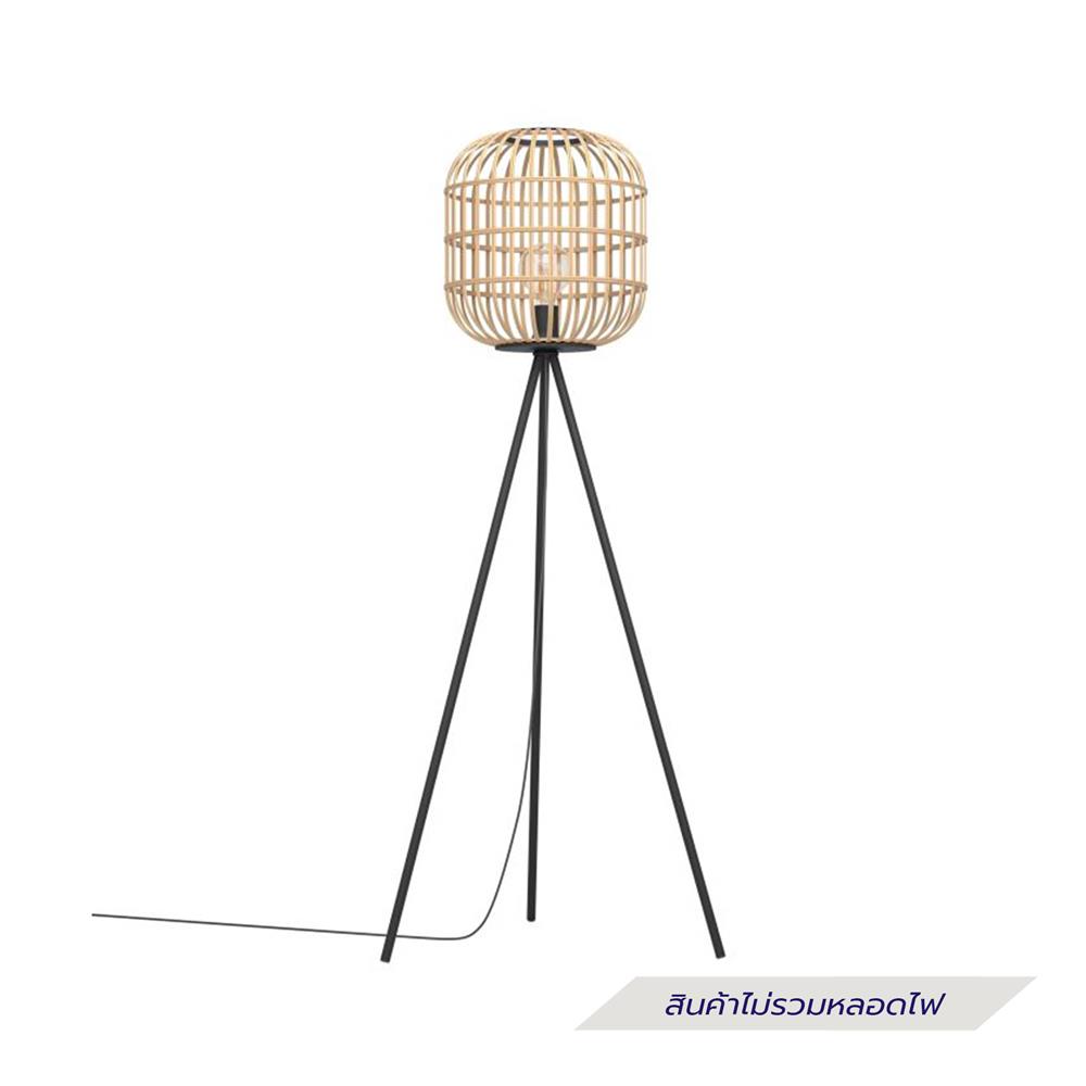 ไฟตั้งพื้น EGLO BORDESLEY 43219 สีน้ำตาล/ดำ 1 หัว