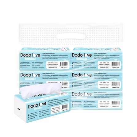 กระดาษเช็ดหน้า DODOLOVE 120 แผ่น (แพ็ก 6 ชิ้น)_1