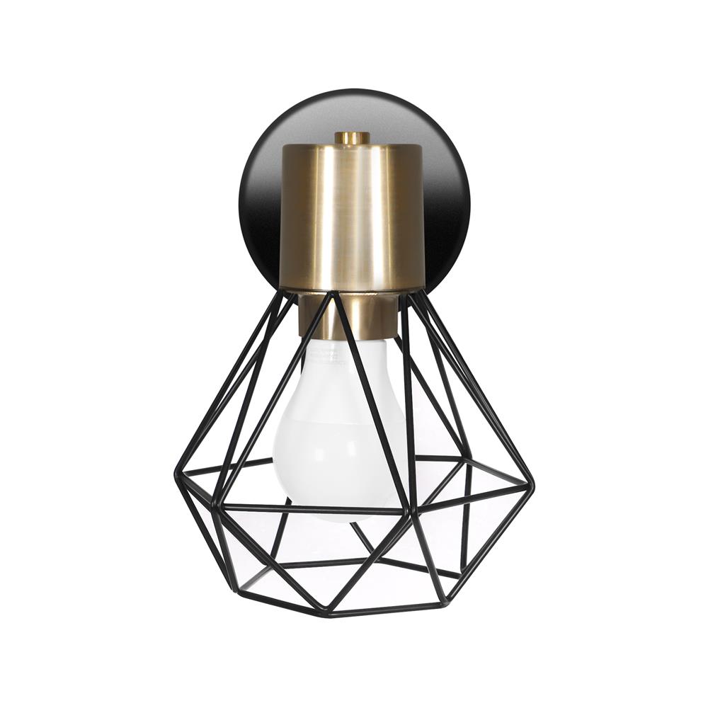 ไฟกิ่งภายใน CARINI W2462026 สีดำ/ทอง 1 หัว