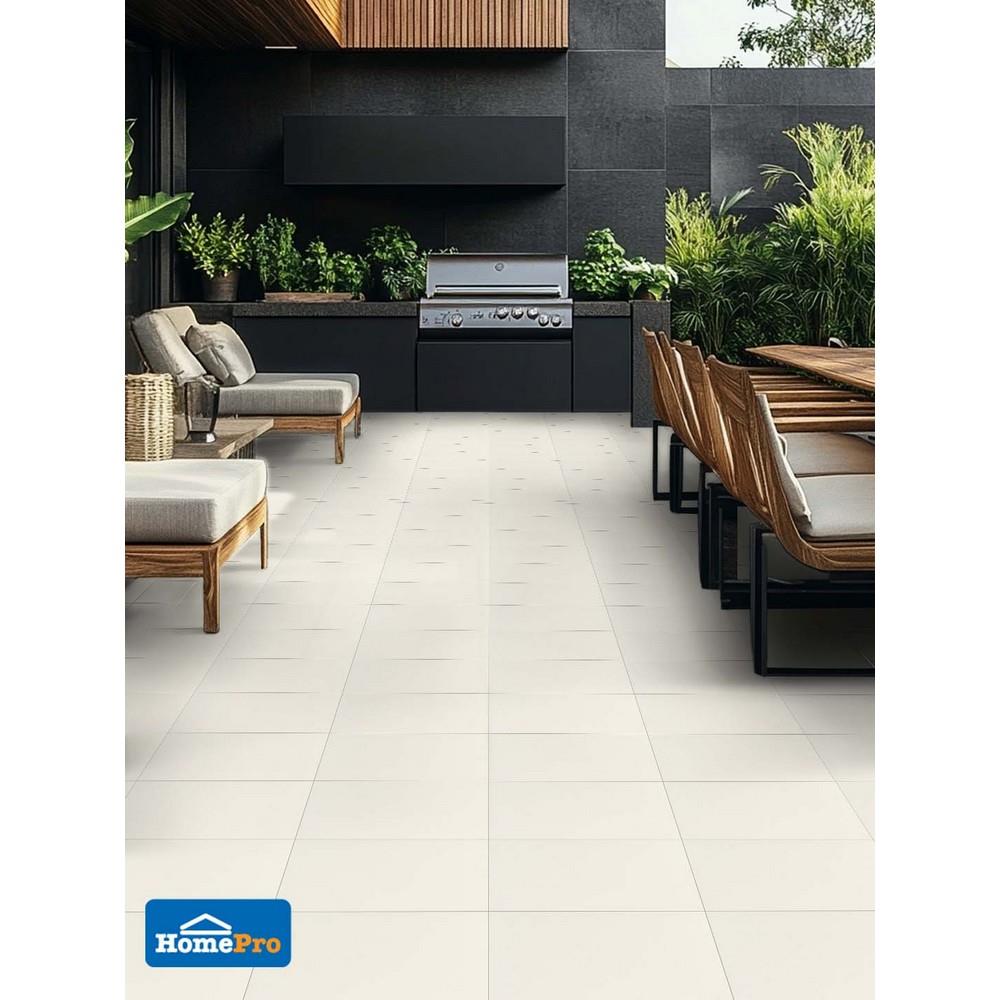 กระเบื้องพื้นพอร์ซเลน 30x60 ซม. COTTO ESPANA เมเทออร์ บลังโก้ ขาว R9 A 1.08 ตร.ม.