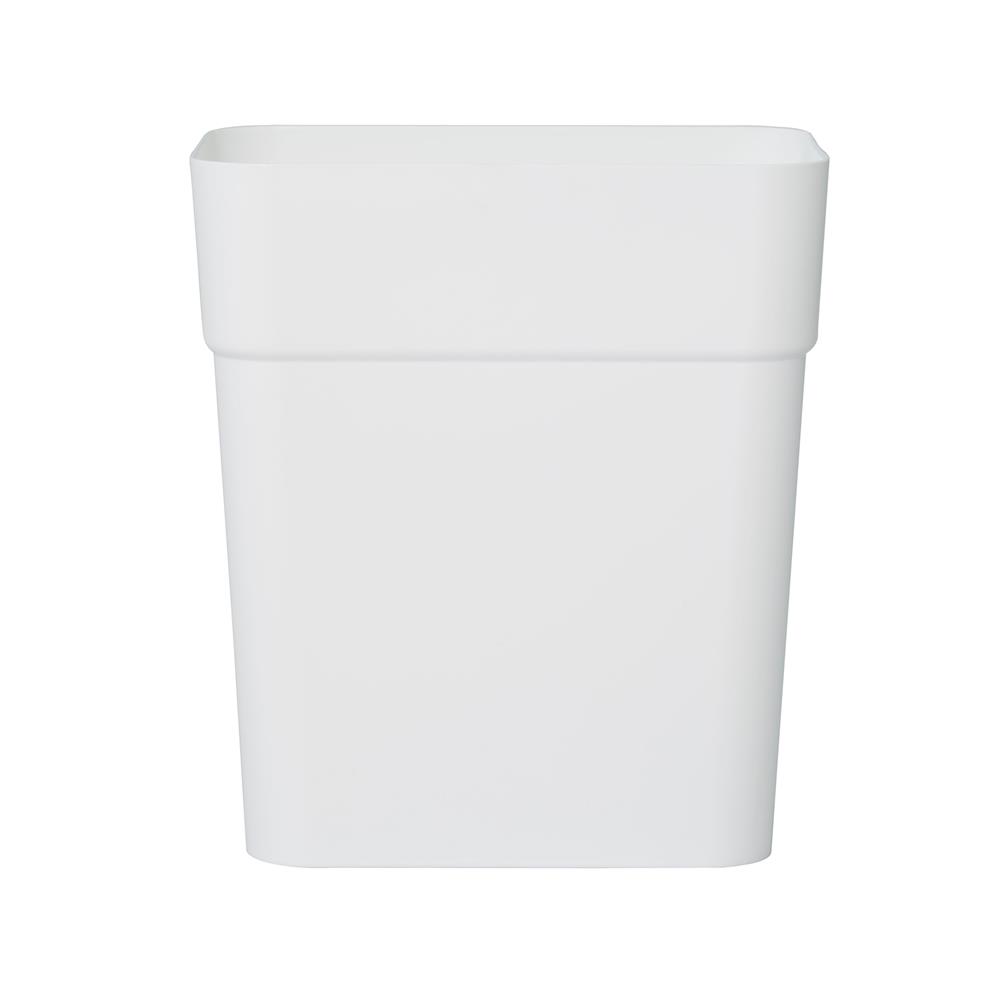 ถังขยะเหลี่ยม ACCO 10 ลิตร สีขาว