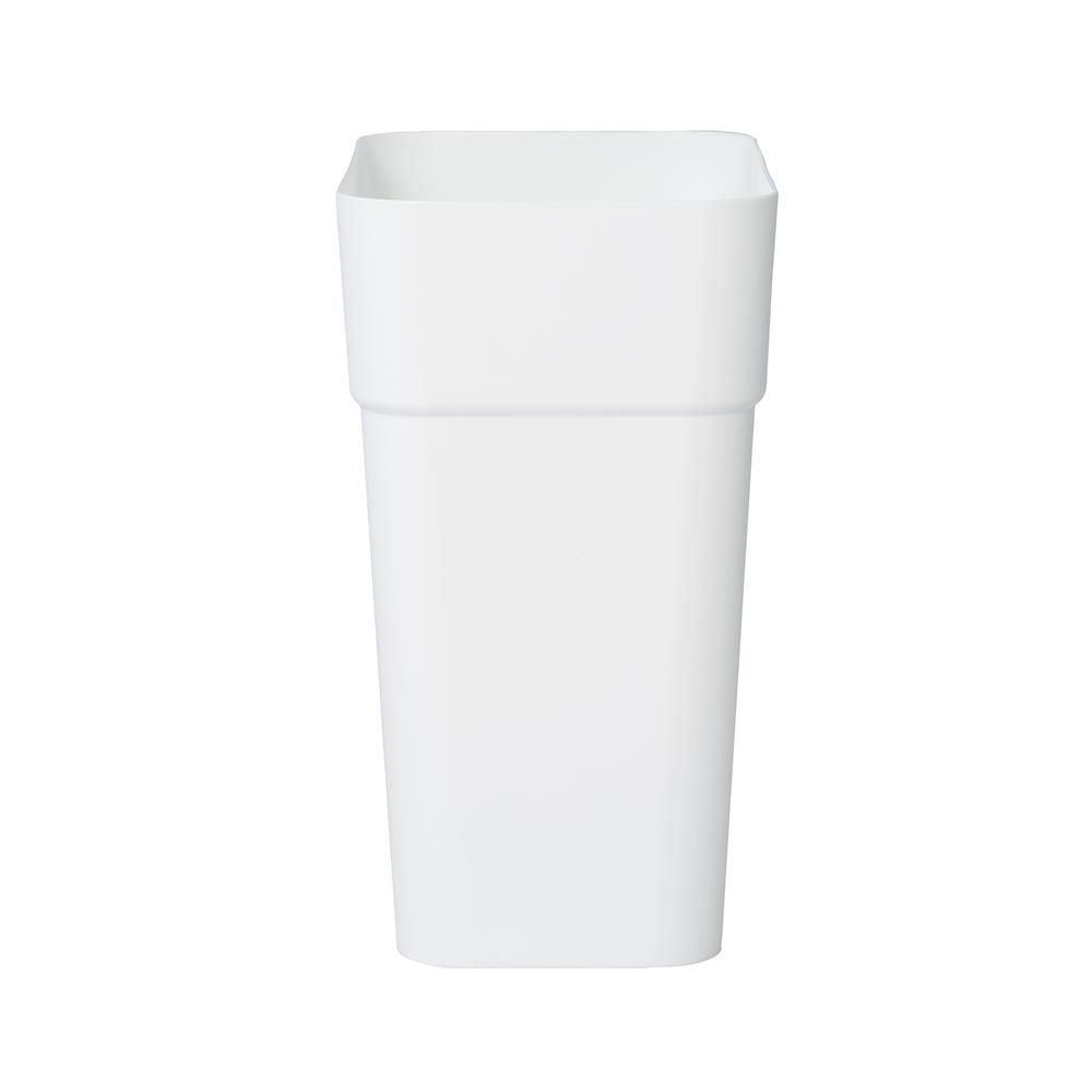 ถังขยะเหลี่ยม ACCO 10 ลิตร สีขาว