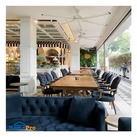 พัดลมไม่มีโคมไฟ MR.KEN 25-01681 78 นิ้ว สีขาว_3