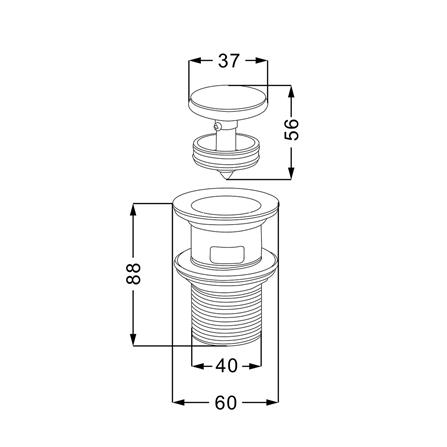 สะดืออ่างล้างหน้าแบบ RASLAND RA K111-K1516_6
