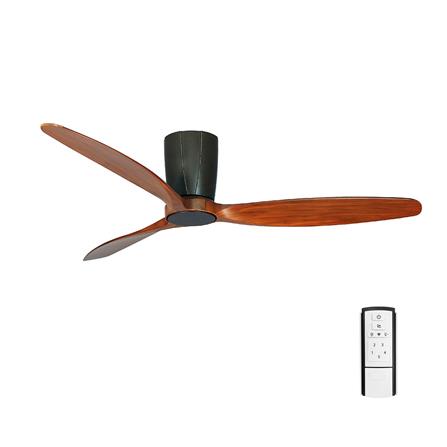 พัดลมไม่มีโคมไฟ MR.KEN 25-01977 52 นิ้ว สีดำ/น้ำตาลเข้ม_0