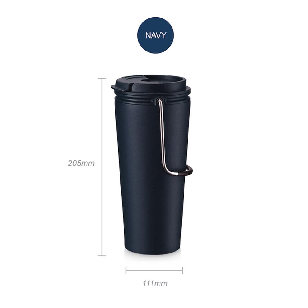 แก้วน้ำสุญญากาศ LOCKNLOCK TUMBLER 540 มล. สีน้ำเงิน