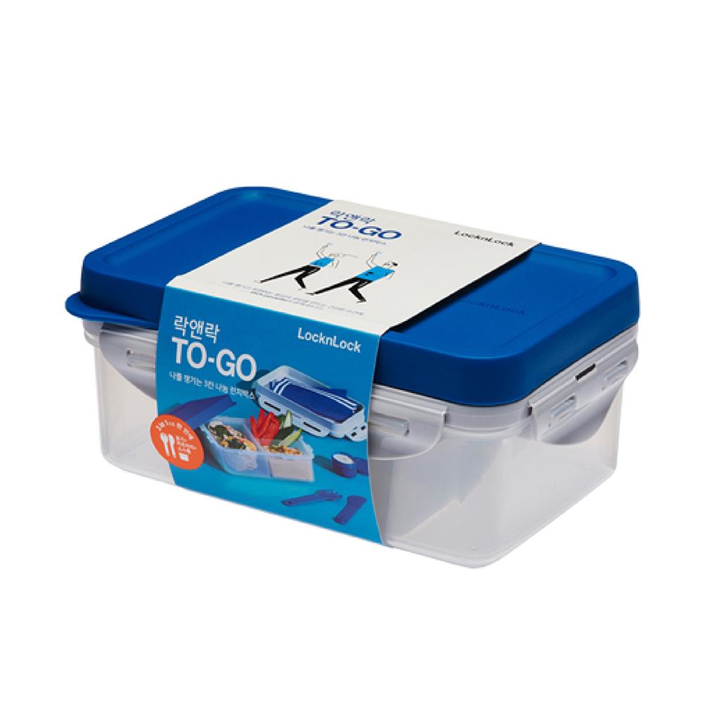 กล่องอาหาร LOCKNLOCK TOGO 1,000 มล. สีน้ำเงิน