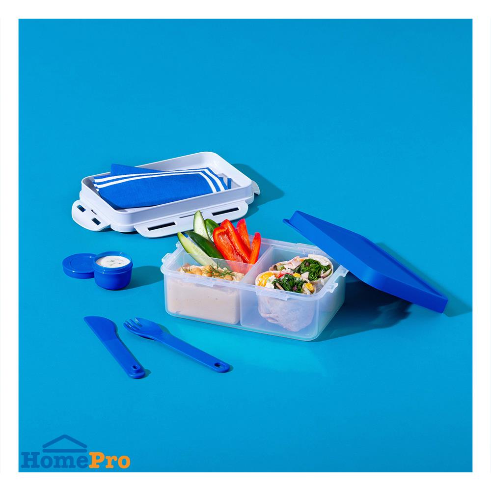 กล่องอาหาร LOCKNLOCK TOGO 1,000 มล. สีน้ำเงิน