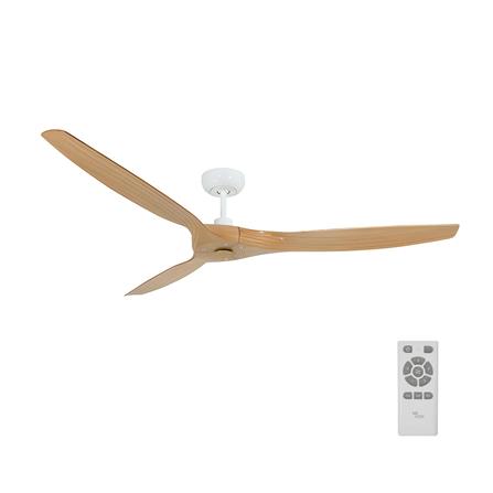 พัดลมไม่มีโคมไฟ MR.KEN 25-01731 60 นิ้ว สีขาว/น้ำตาล_0