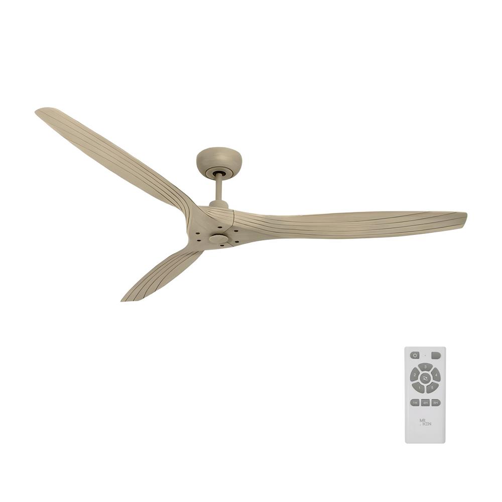 พัดลมไม่มีโคมไฟ MR.KEN 25-01732 60 นิ้ว สีเทา