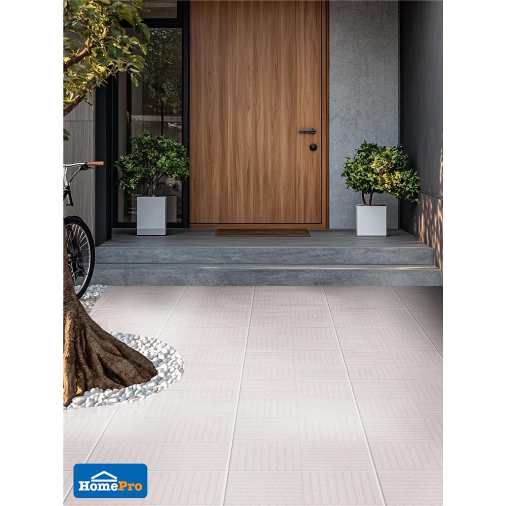 กระเบื้องพื้น 16x16 นิ้ว TARA แอนต้าร์ ขาว PM 0.96 ตร.ม.