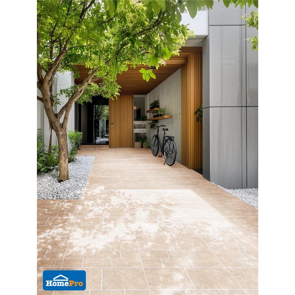 กระเบื้องพื้น 16x16 นิ้ว TARA โกเนีย เบจ PM 0.96 ตร.ม.