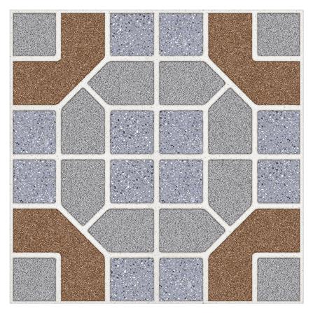 กระเบื้องพื้น 16x16 นิ้ว TARA ฮาการ์ น้ำตาล PM 0.96 ตร.ม._0