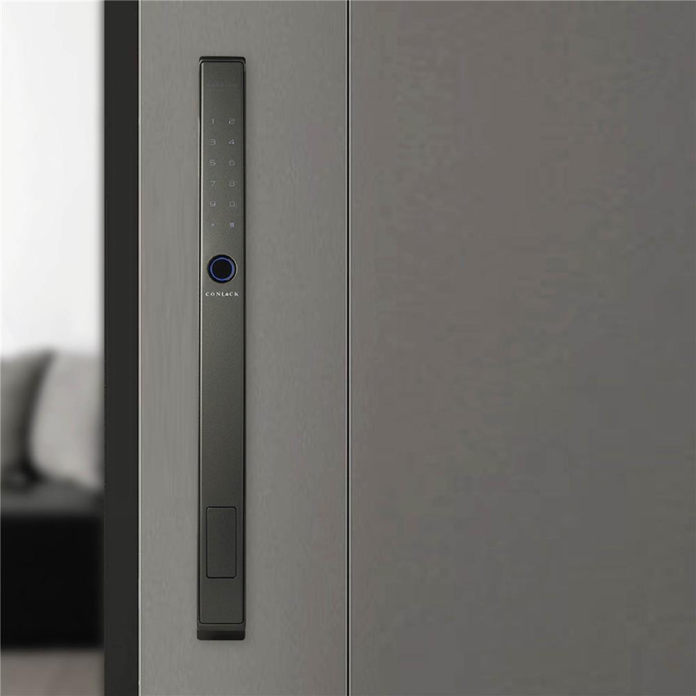 กลอนดิจิตอล CONLOCK CL-X30 สีเทา/ดำ