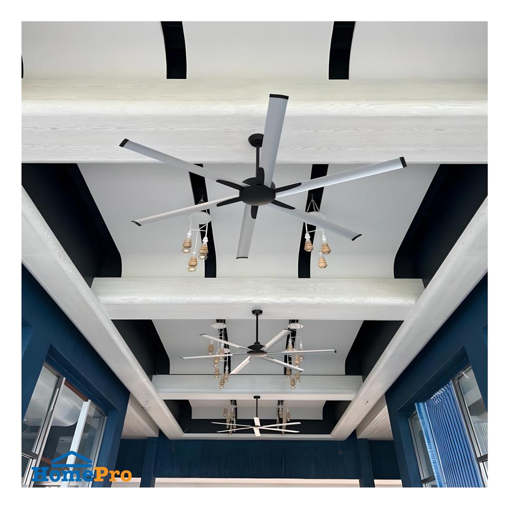 พัดลมไม่มีโคมไฟ MR.KEN 25-01682 78 นิ้ว สีเทา/ดำ