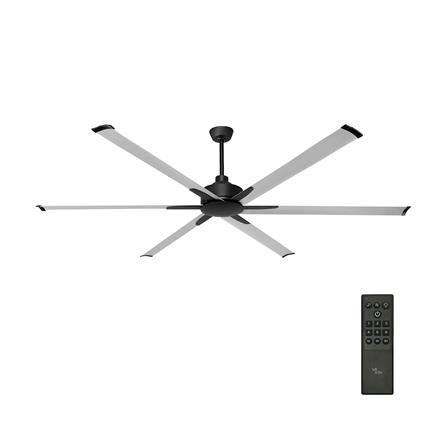 พัดลมไม่มีโคมไฟ MR.KEN 25-01682 78 นิ้ว สีเทา/ดำ_0