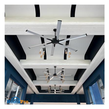 พัดลมไม่มีโคมไฟ MR.KEN 25-01682 78 นิ้ว สีเทา/ดำ_3