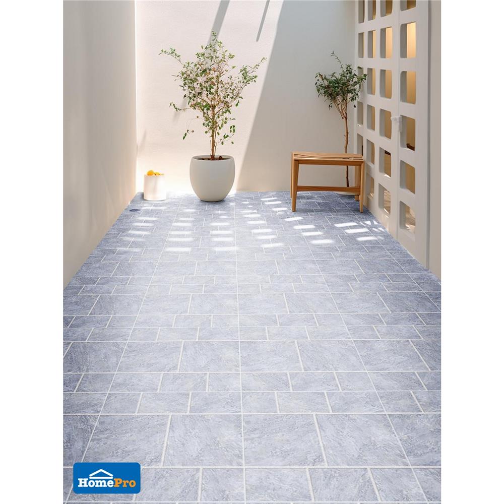 กระเบื้องพื้น 16x16 นิ้ว TARA โกเนีย ฟ้า PM 0.96 ตร.ม.