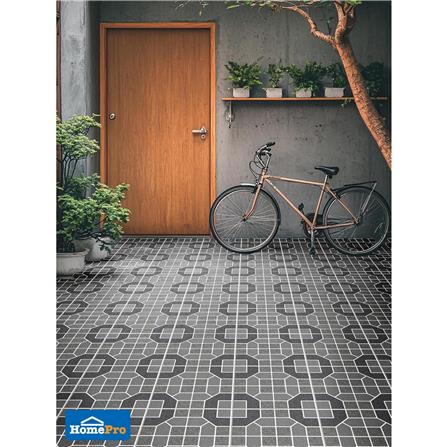 กระเบื้องพื้น 16x16 นิ้ว TARA ฮาการ์ เทา PM 0.96 ตร.ม._3