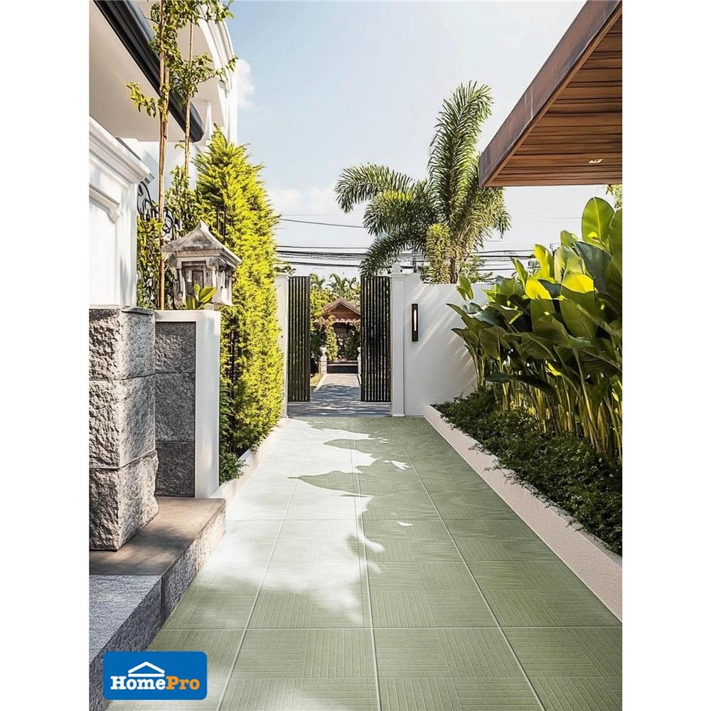 กระเบื้องพื้น 16x16 นิ้ว TARA แอนต้าร์ เขียว PM 0.96 ตร.ม.