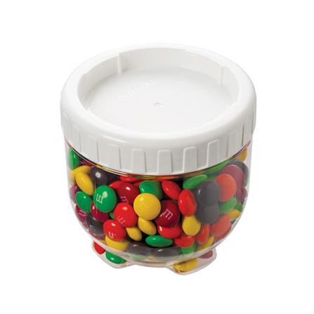 ขวดโหล PET ฝาเกลียว LOCKNLOCK INTERLOCK INL401W 0.6 ลิตร สีขาว/ใส_2