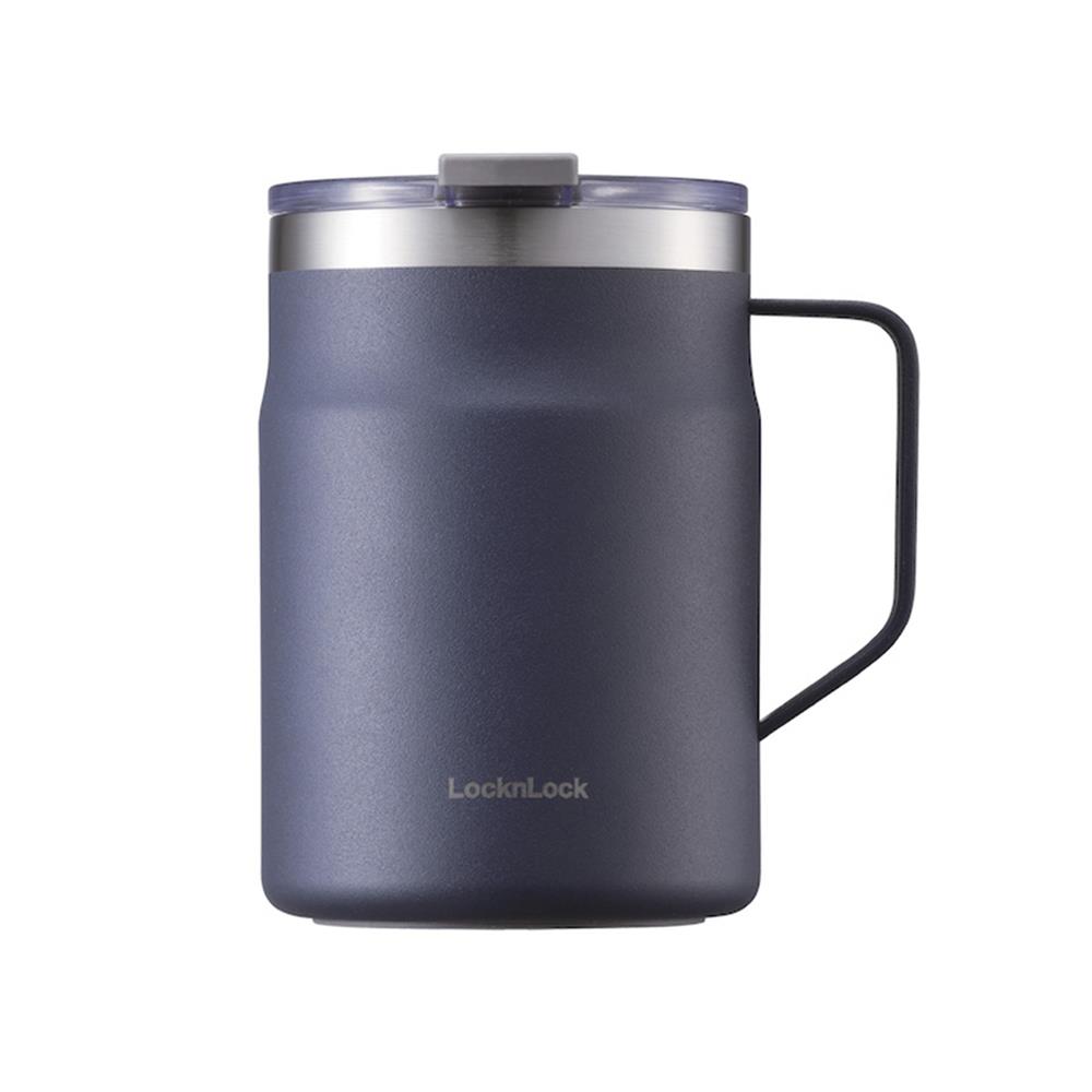 กระติกสุญญากาศ LOCKNLOCK METRO MUG 475 มล. สีน้ำเงิน