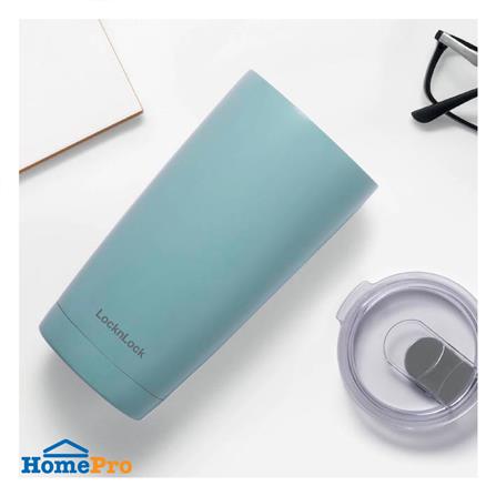 แก้วน้ำสุญญากาศ LOCKNLOCK EASYTABLE 500 มล. สีฟ้า_2