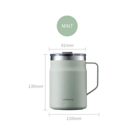 กระติกสุญญากาศ LOCKNLOCK METRO MUG 475 มล. สีมิ้นท์_3