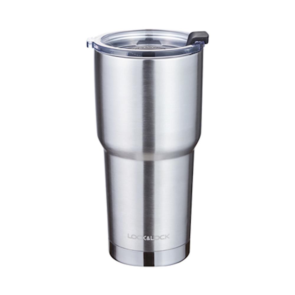 แก้วน้ำสุญญากาศ LOCKNLOCK 470 มล. สีเงิน