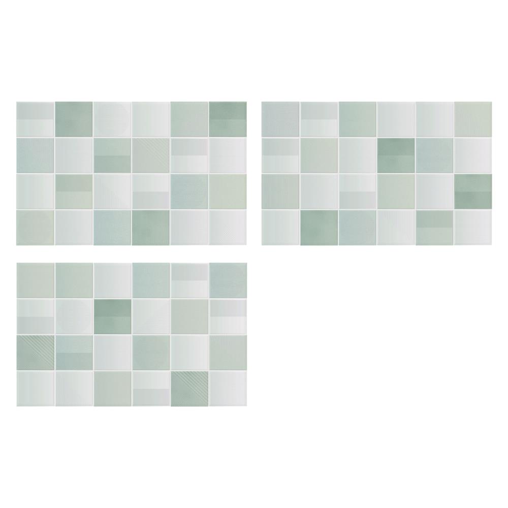 กระเบื้องผนัง 10x16 นิ้ว COTTO มาการอง เขียว PM 1 ตร.ม.