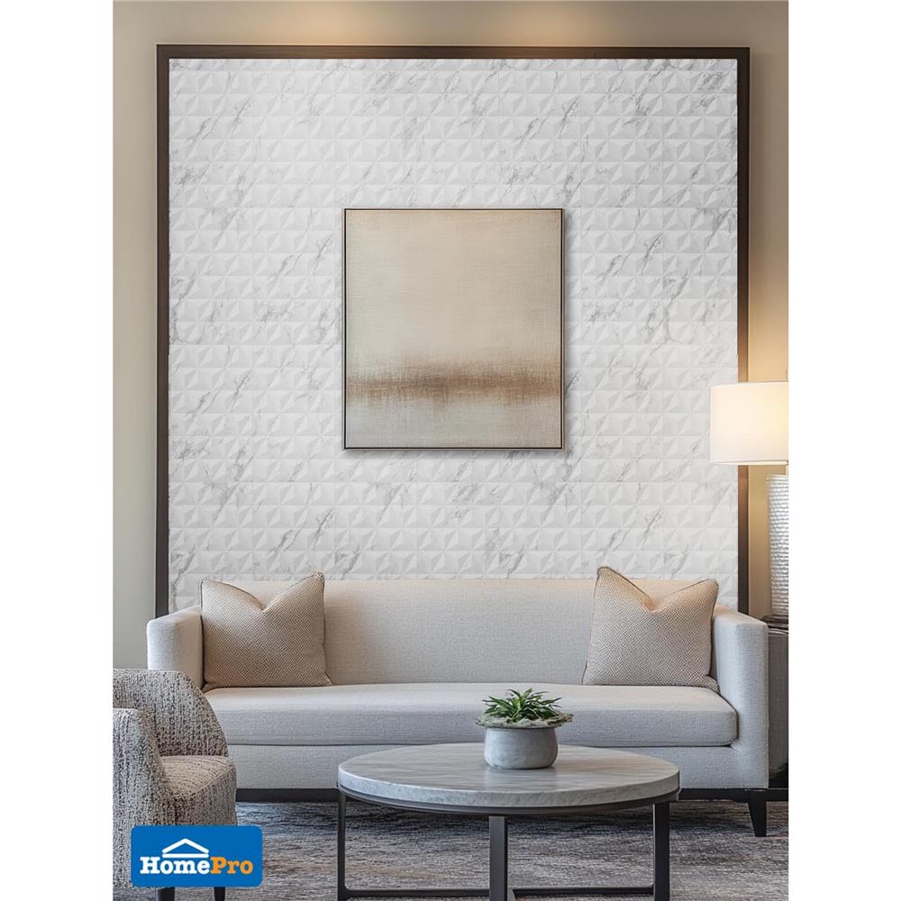 กระเบื้องผนัง 10x16 นิ้ว DURAGRES คอนนอลลี่ ไวท์ A 1 ตร.ม.