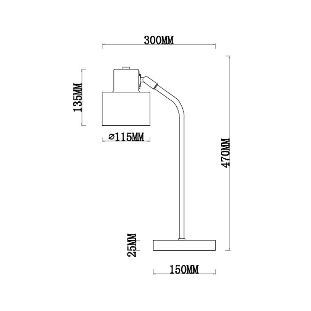 ไฟอ่านหนังสือ CARINI T240126WH สีขาว