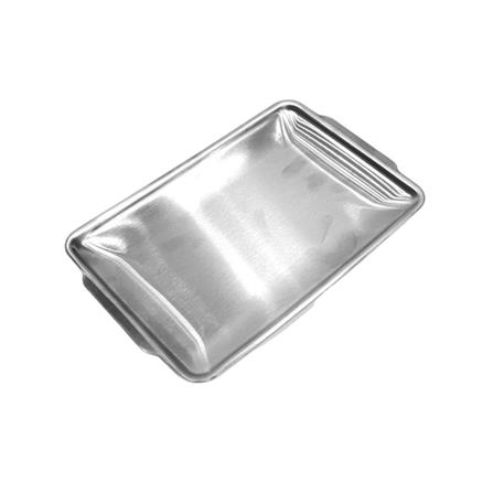 จานสเตนเลสเหลี่ยม 6 นิ้ว FOFO KOREA สีเงิน_1