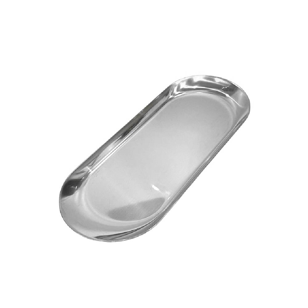 จานสเตนเลสเหลี่ยม 3.5X9 นิ้ว FOFO KOREA สีเงิน