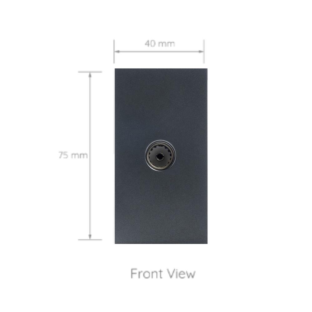 เต้ารับโทรทัศน์ SIMON SIM52S-15S-GR7 สีเทา