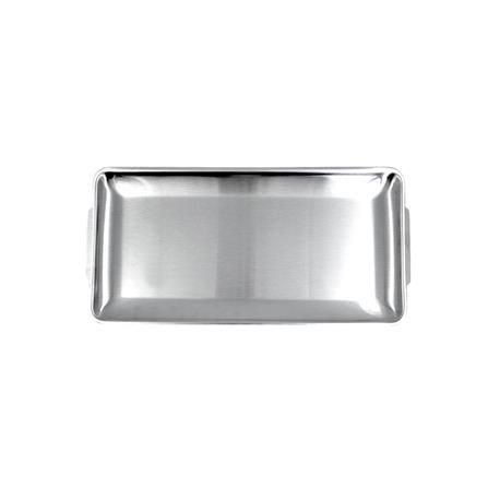 จานสเตนเลสเหลี่ยม 5.5 นิ้ว FOFO KOREA สีเงิน_2