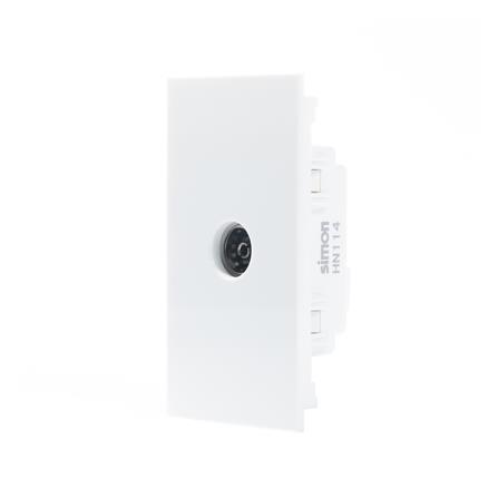 เต้ารับโทรทัศน์ SIMON SIM52S-15S-WH สีขาว_1